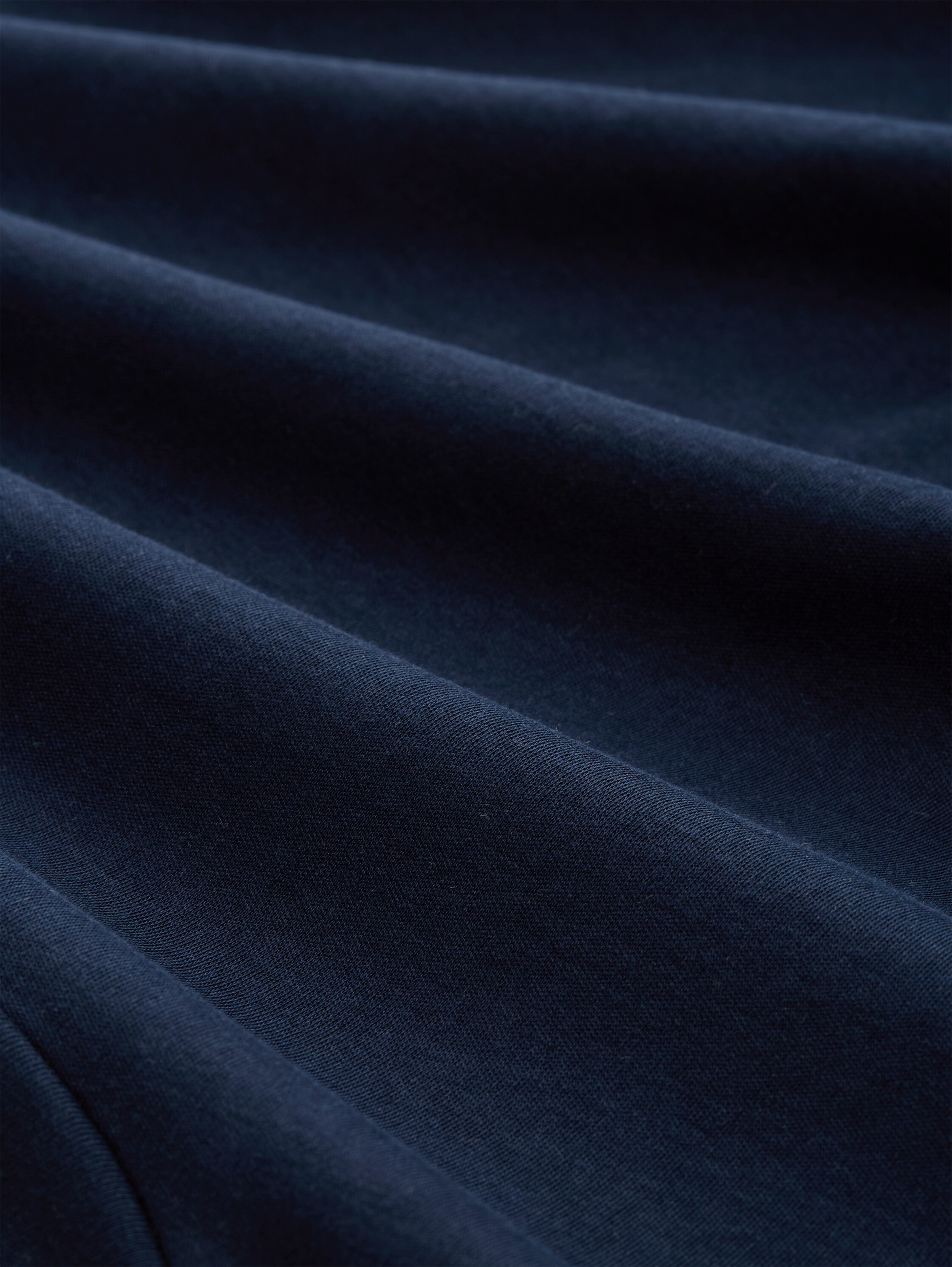 T-Shirt mit Knotendetail - sky captain blue - Material-Ansicht