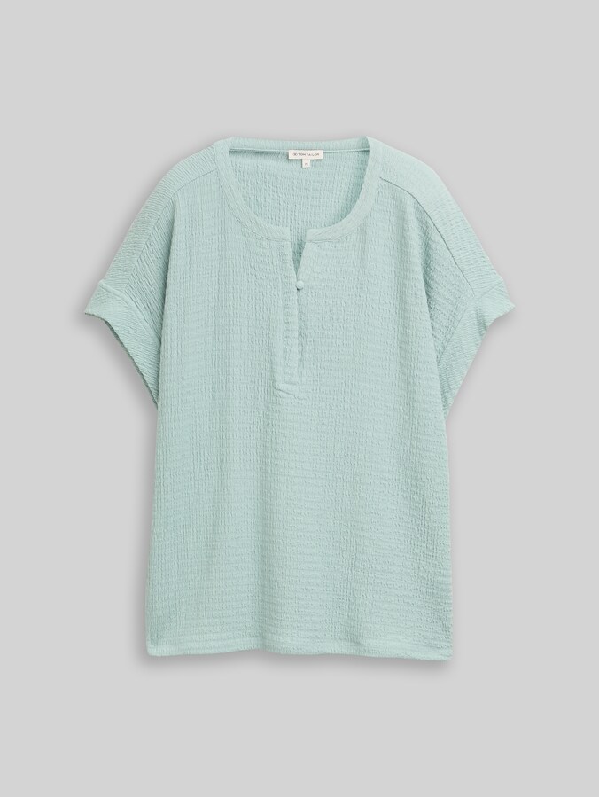 T-shirt froissé par Women, blue haze