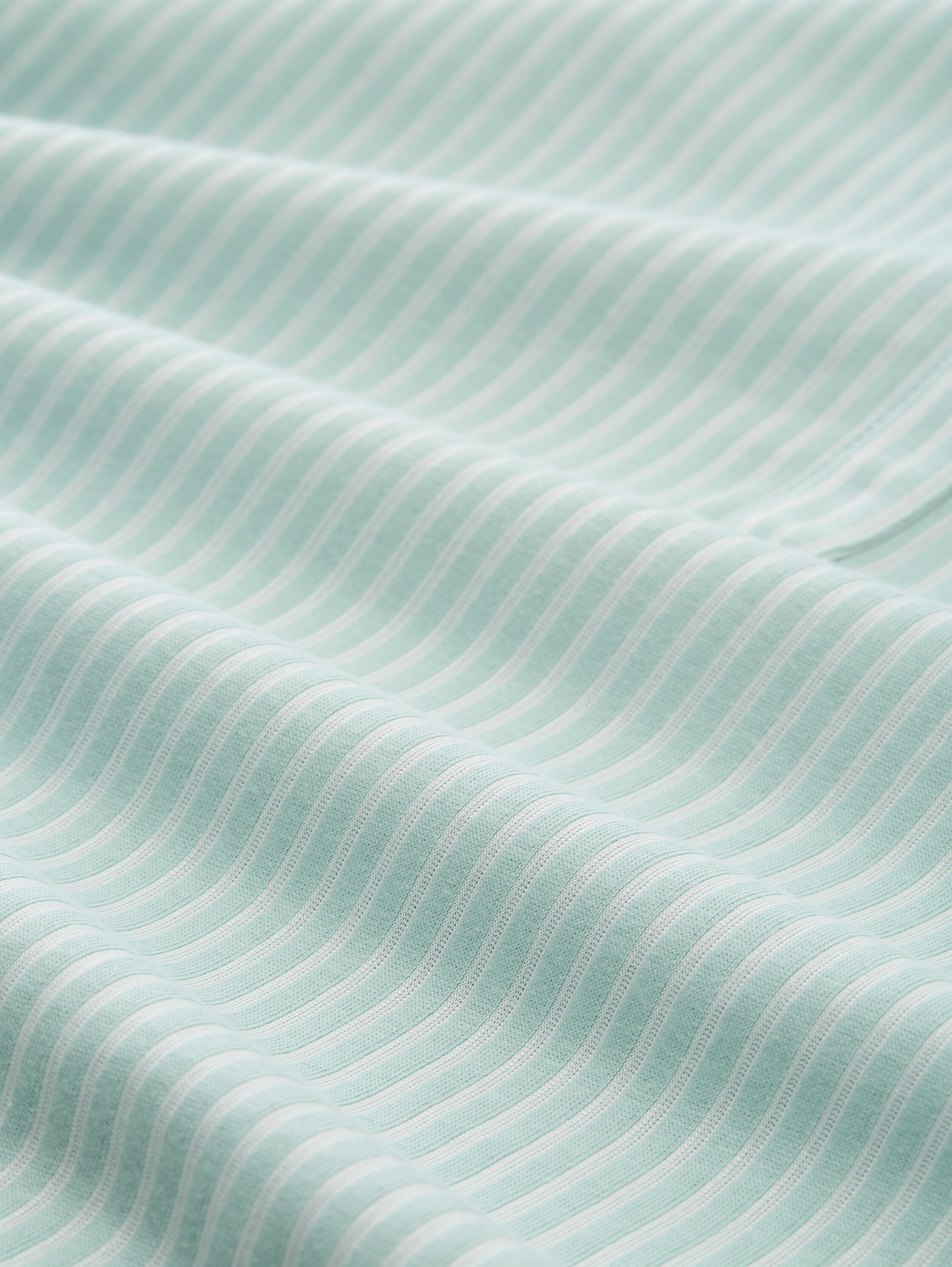 Blusenshirt mit Streifenmuster - blue haze stripe - Material-Ansicht