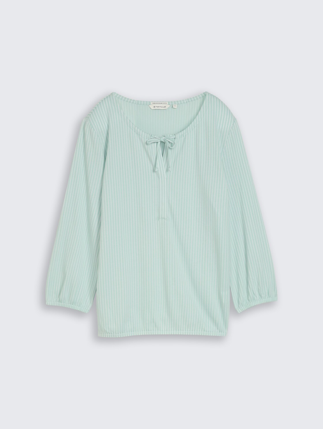 Blusenshirt mit Streifenmuster - blue haze stripe - Vorder-Produkt-Ansicht