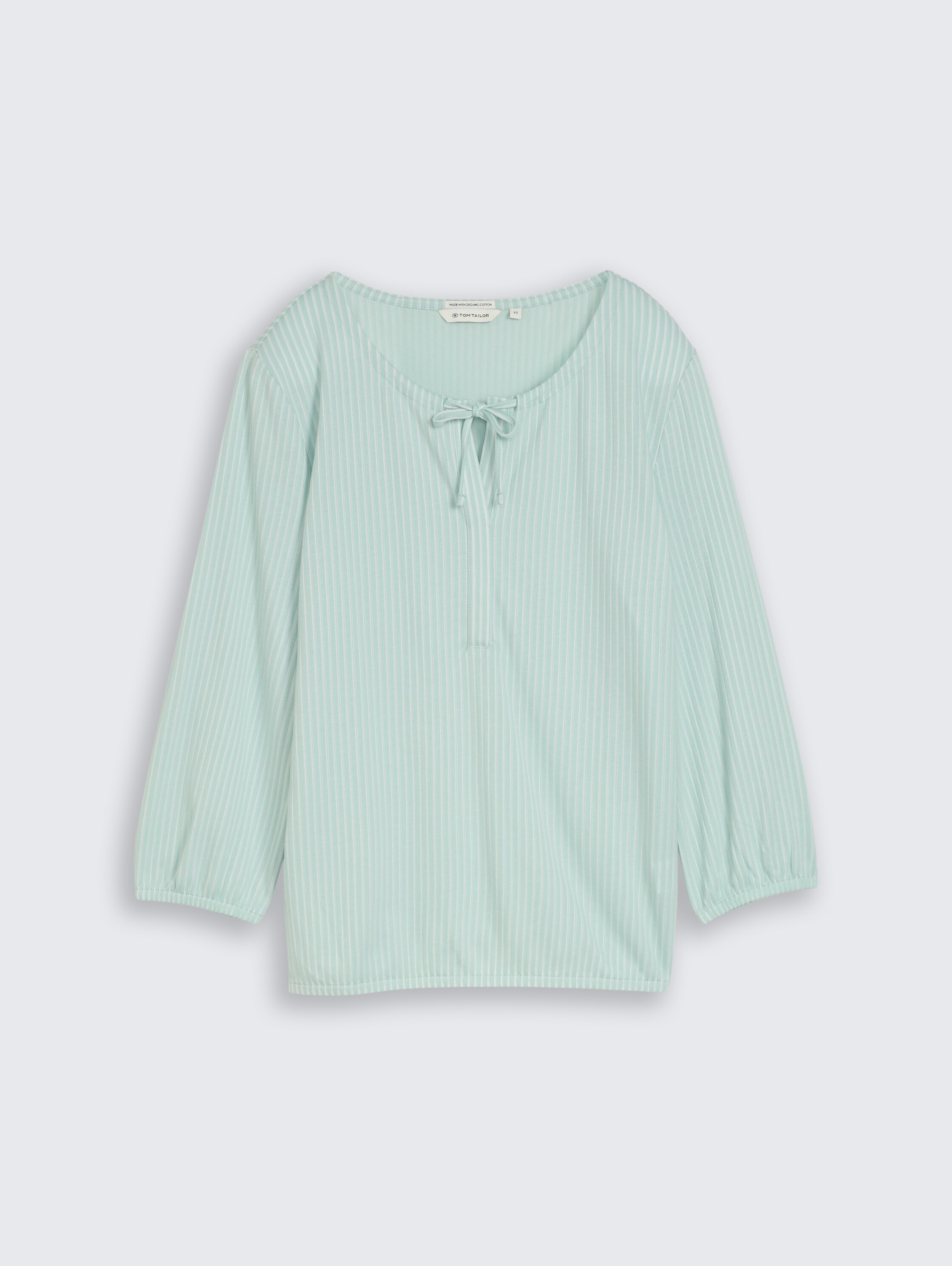 Blusenshirt mit Streifenmuster - blue haze stripe - Vorder-Produkt-Ansicht