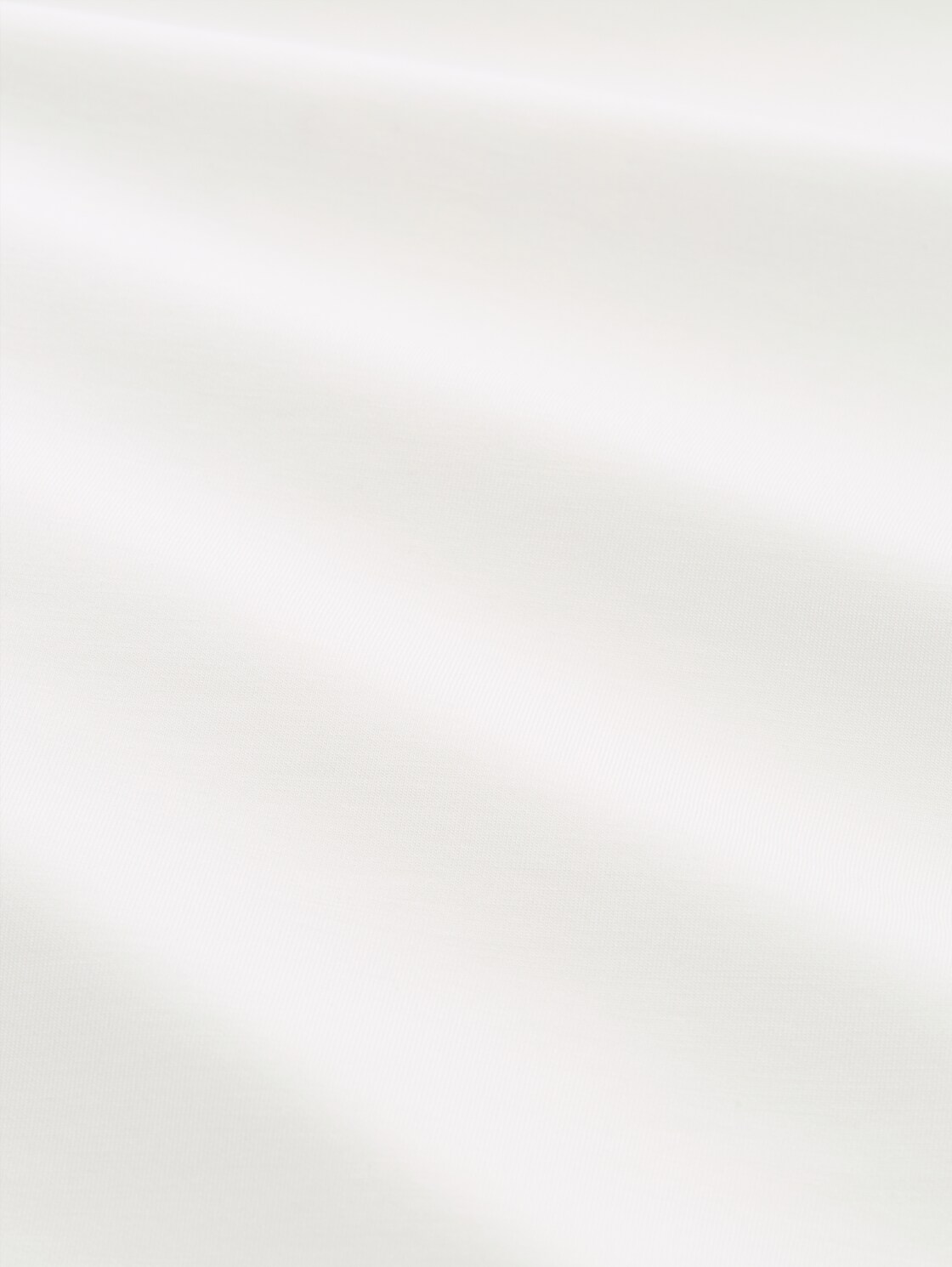 Loose Fit Scuba T-Shirt mit Brusttasche - Whisper White - Material-Ansicht