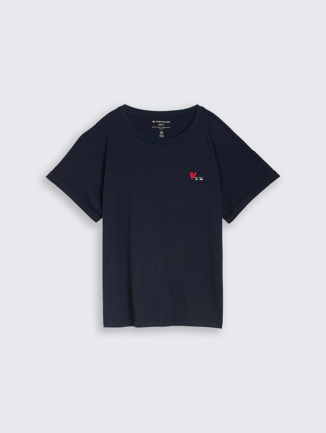 T-Shirt mit Stickerei - sky captain blue - Vorder-Produkt-Ansicht