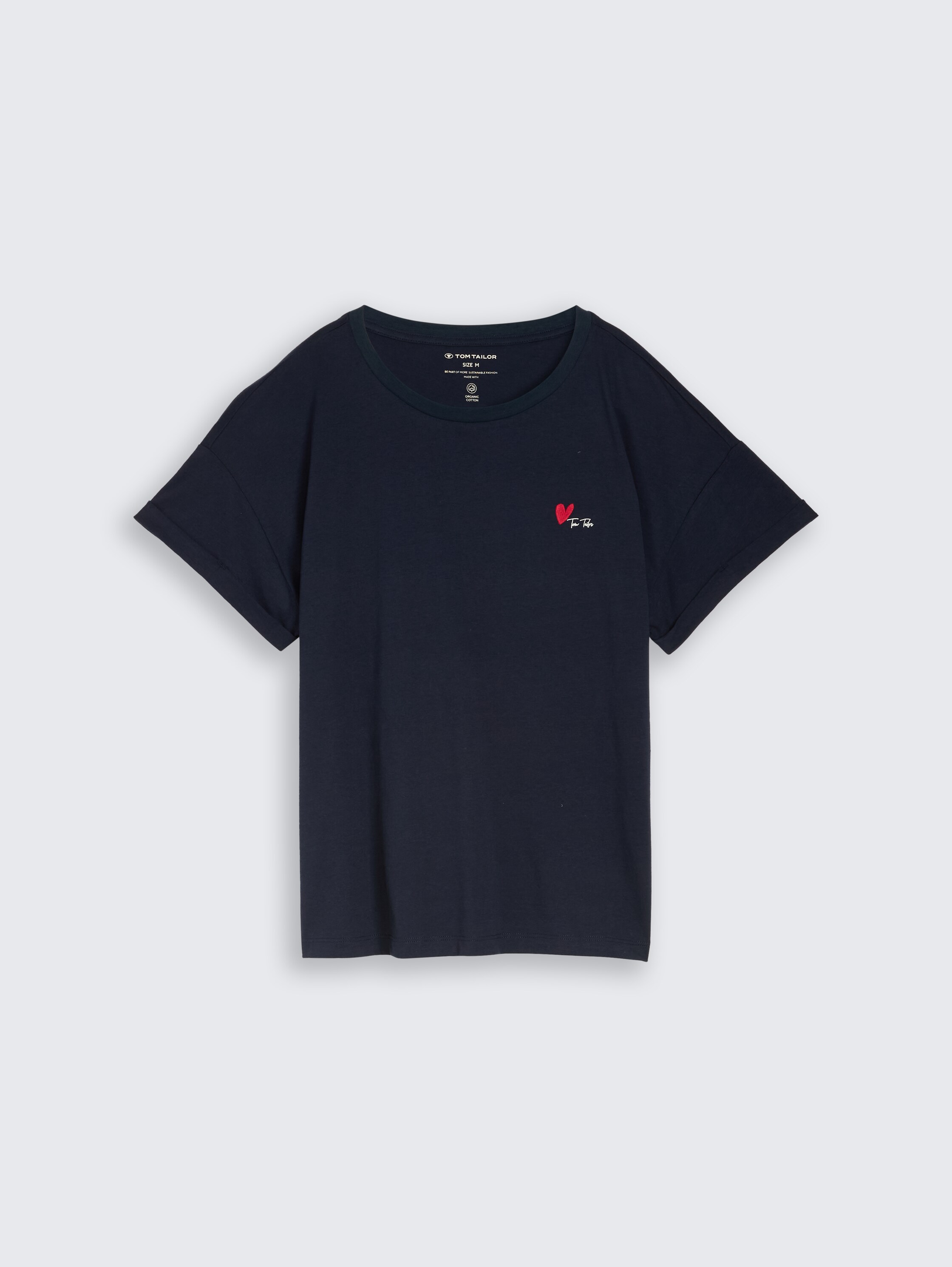 T-Shirt mit Stickerei - sky captain blue - Vorder-Produkt-Ansicht