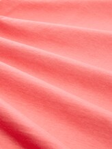 T-shirt avec broderie - soft coral pink - Vue de la matière
