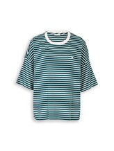 Nicht ausgewählt, Oversize T-Shirt mit Streifenmuster von , grün