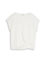 Non sélectionné, T-shirt avec nœud par , blanc