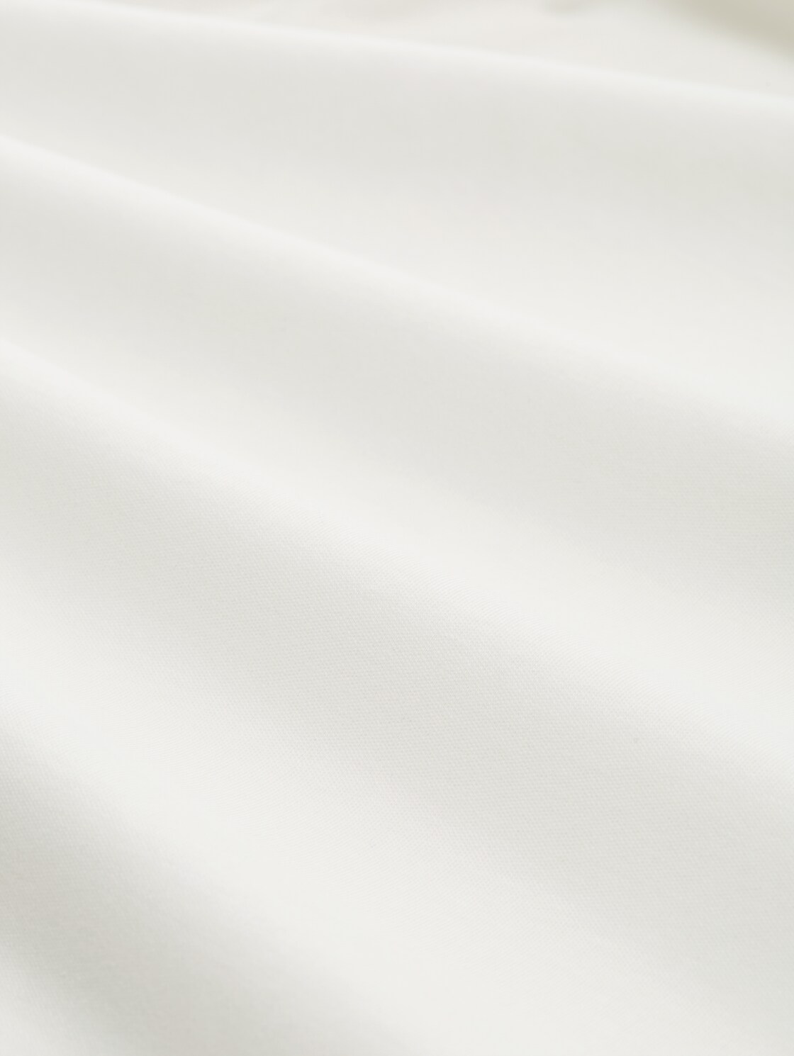 T-Shirt mit Knotendetail - Whisper White - Material-Ansicht