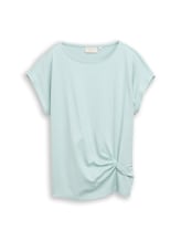 Non sélectionné, T-shirt avec nœud par , bleu