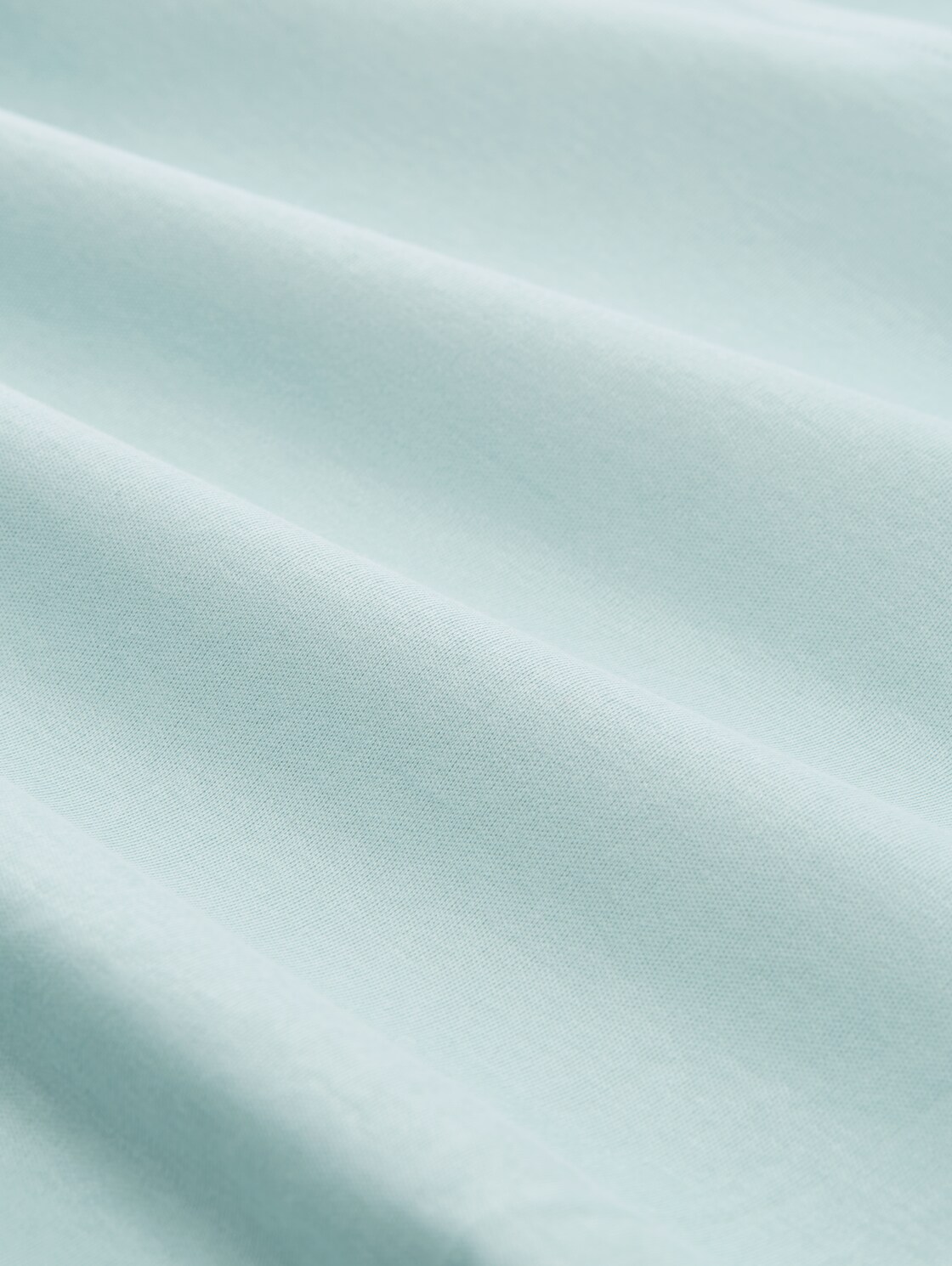 T-Shirt mit Knotendetail - blue haze - Material-Ansicht