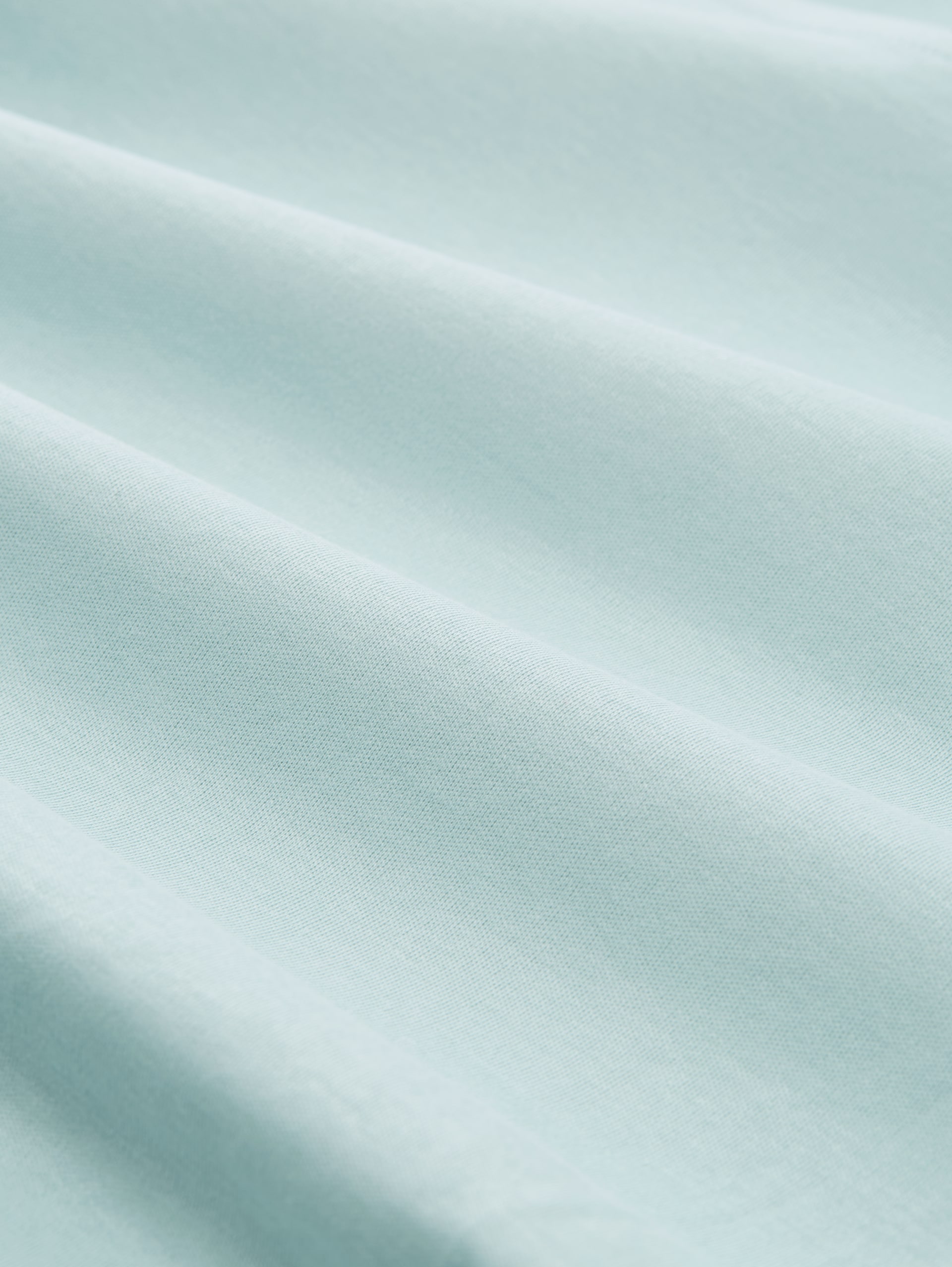 T-Shirt mit Knotendetail - blue haze - Material-Ansicht