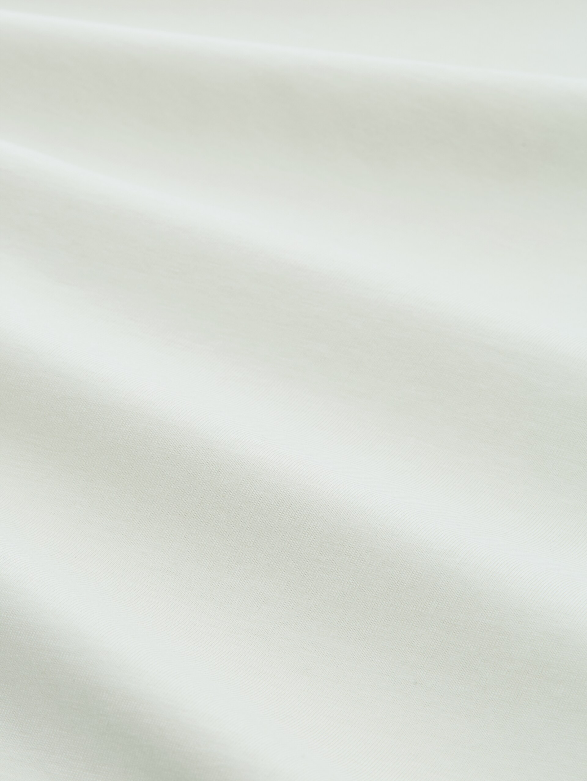 Relaxed Fit T-Shirt aus Baumwolle - greyish white - Material-Ansicht