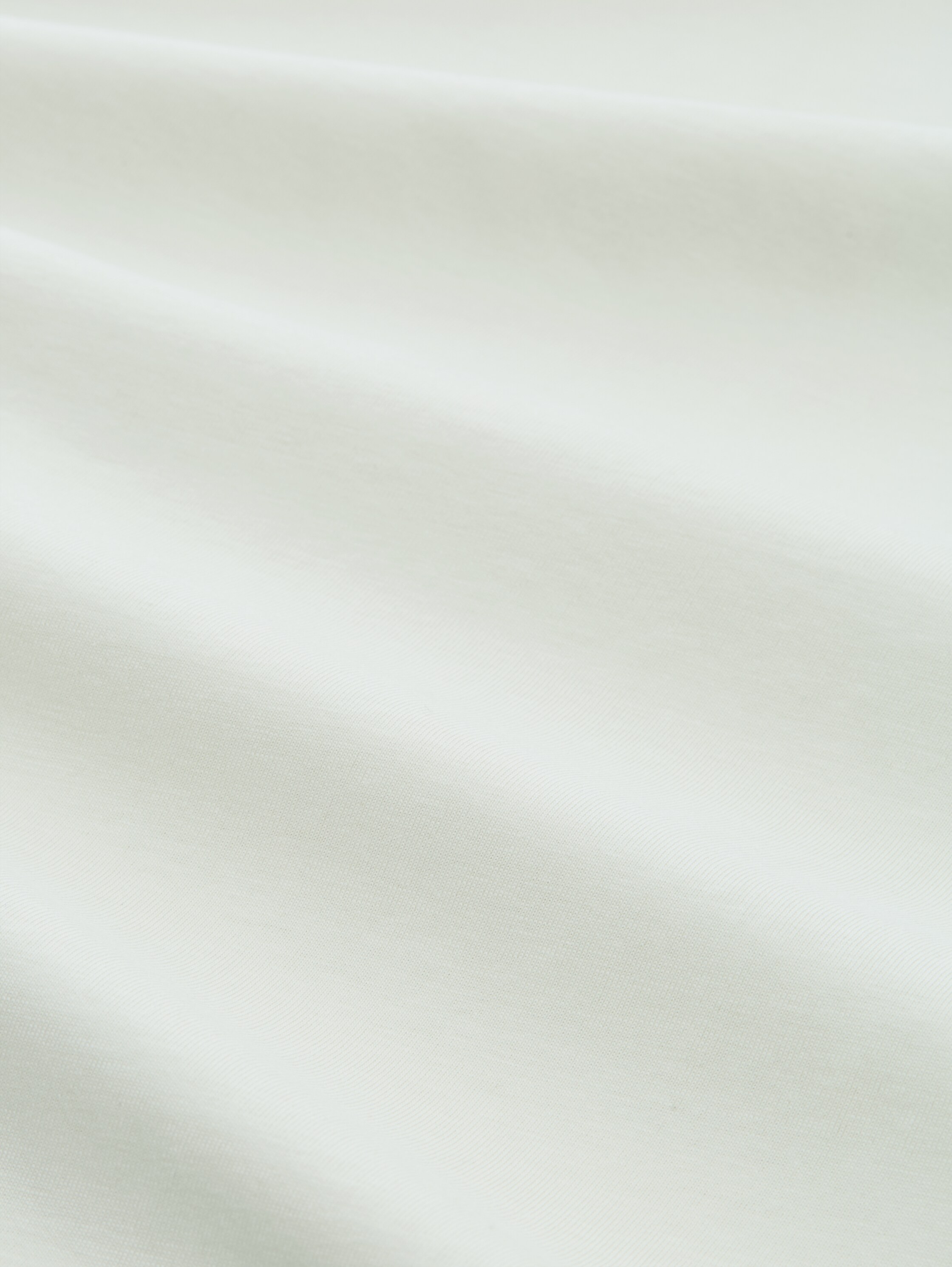 Relaxed Fit T-Shirt aus Baumwolle - greyish white - Material-Ansicht