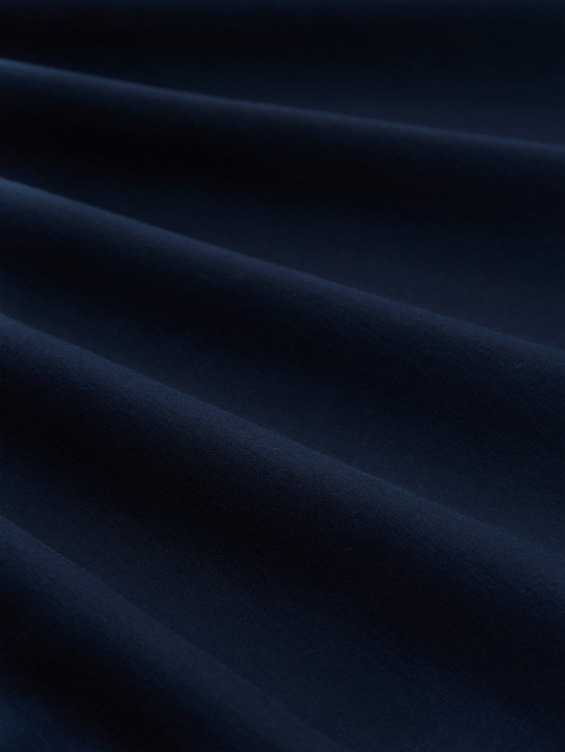 Plus Size - Scuba Sweatweste mit Stehkragen - sky captain blue - Material-Ansicht