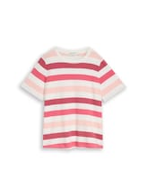 Ausgewählt, Plus Size - T-Shirt aus Baumwolle von Tom Tailor, rot