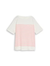 Nicht ausgewählt, Plus Size - T-Shirt mit Streifenmuster von , weiß