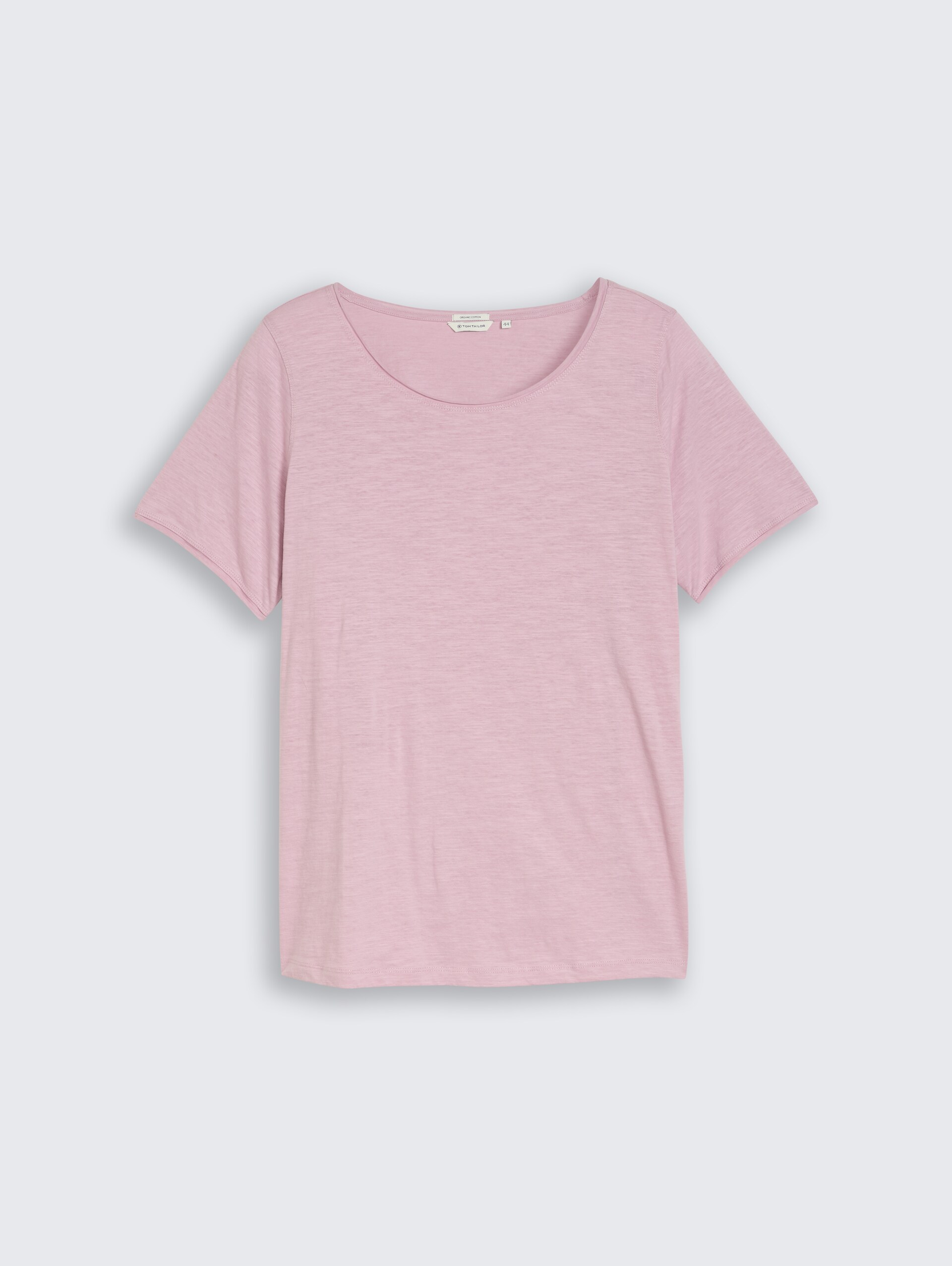Plus Size - T-Shirt aus Baumwolle - light elderberry - Vorder-Produkt-Ansicht
