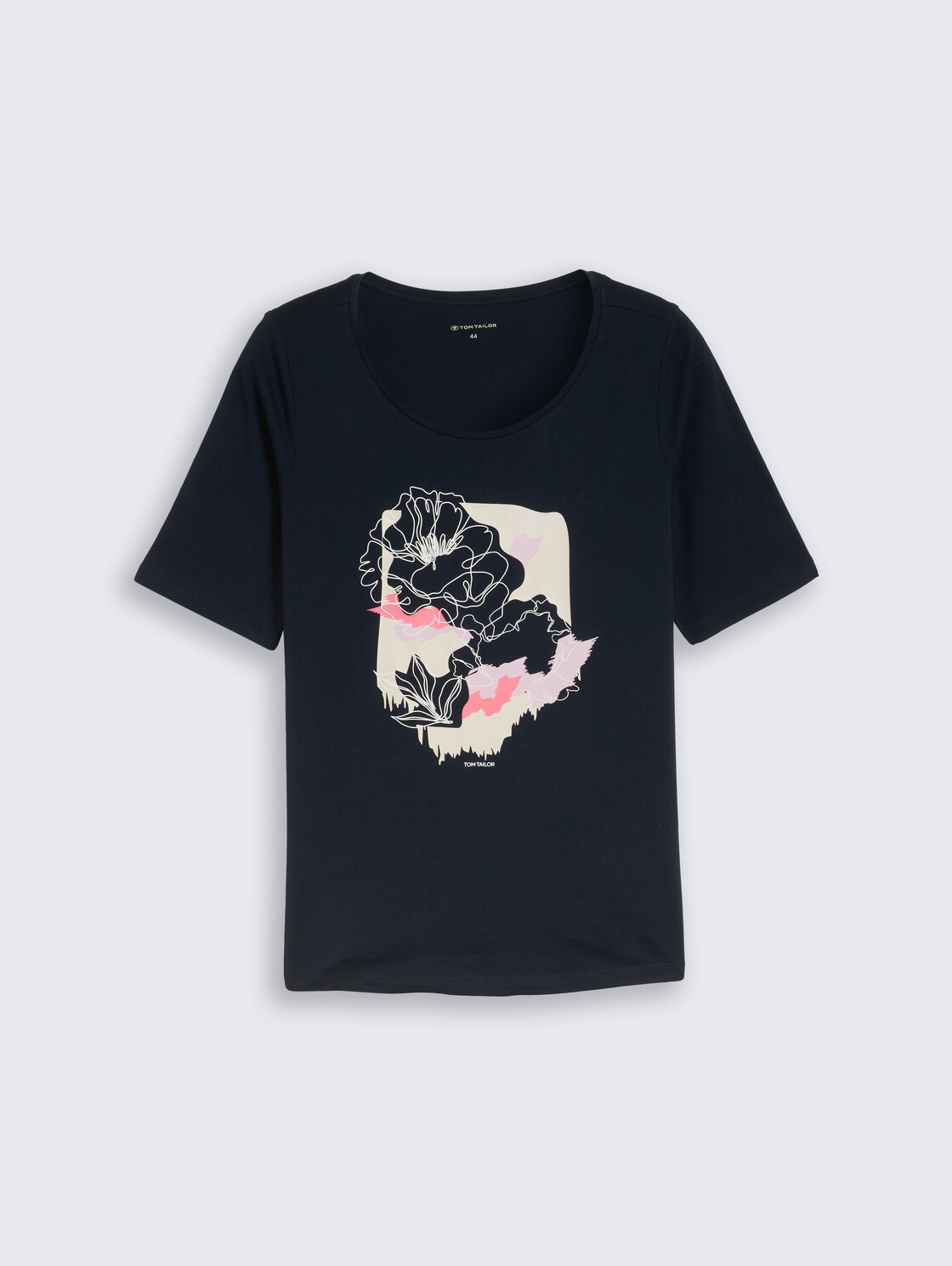 Plus Size - T-Shirt mit Print - sky captain blue - Vorder-Produkt-Ansicht