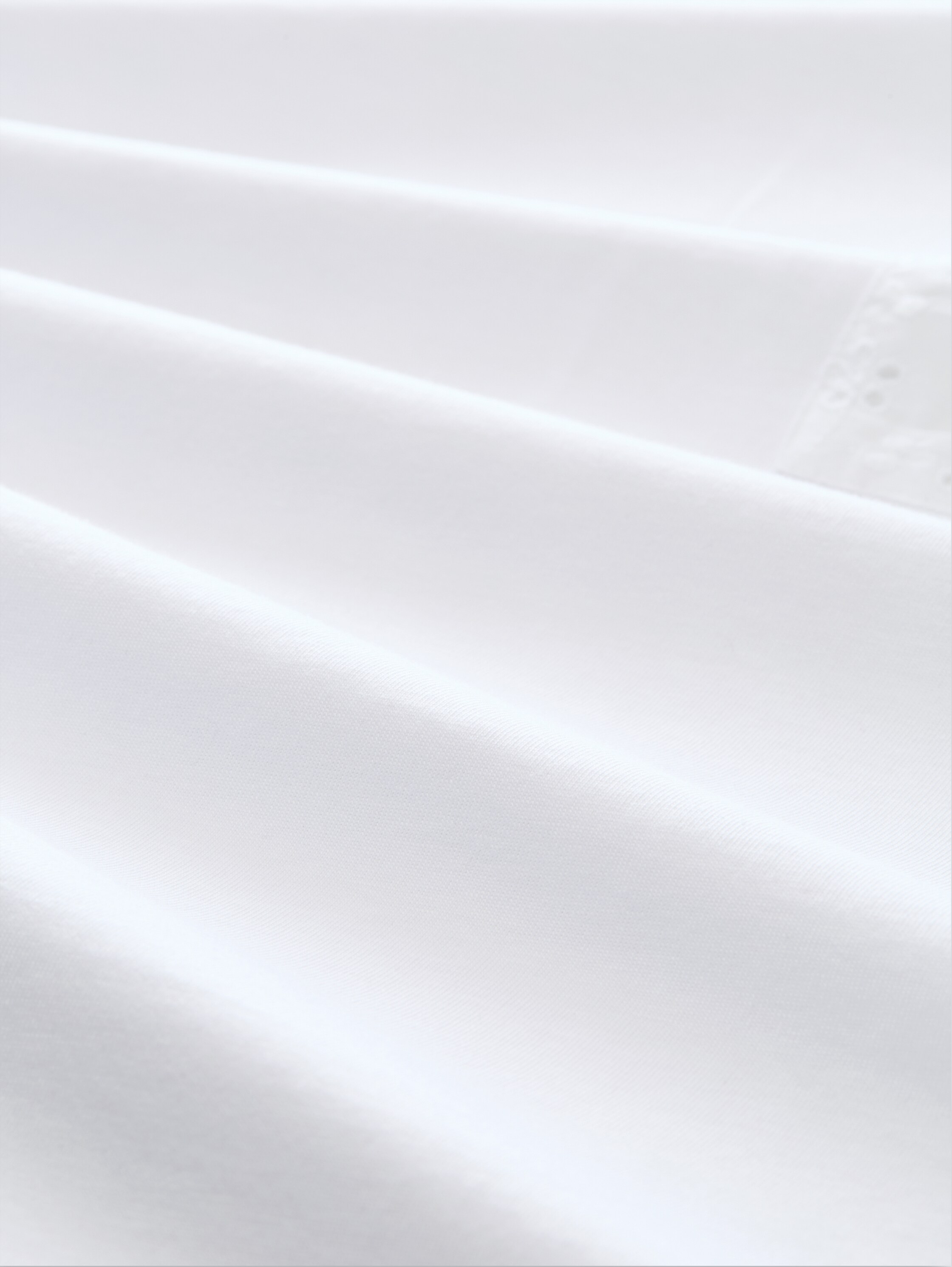 Plus Size - Boxy Fit T-shirt met borstzak - white - 