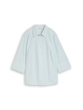 Nicht ausgewählt, Plus Size - Hemdbluse mit Streifenmuster von , grün