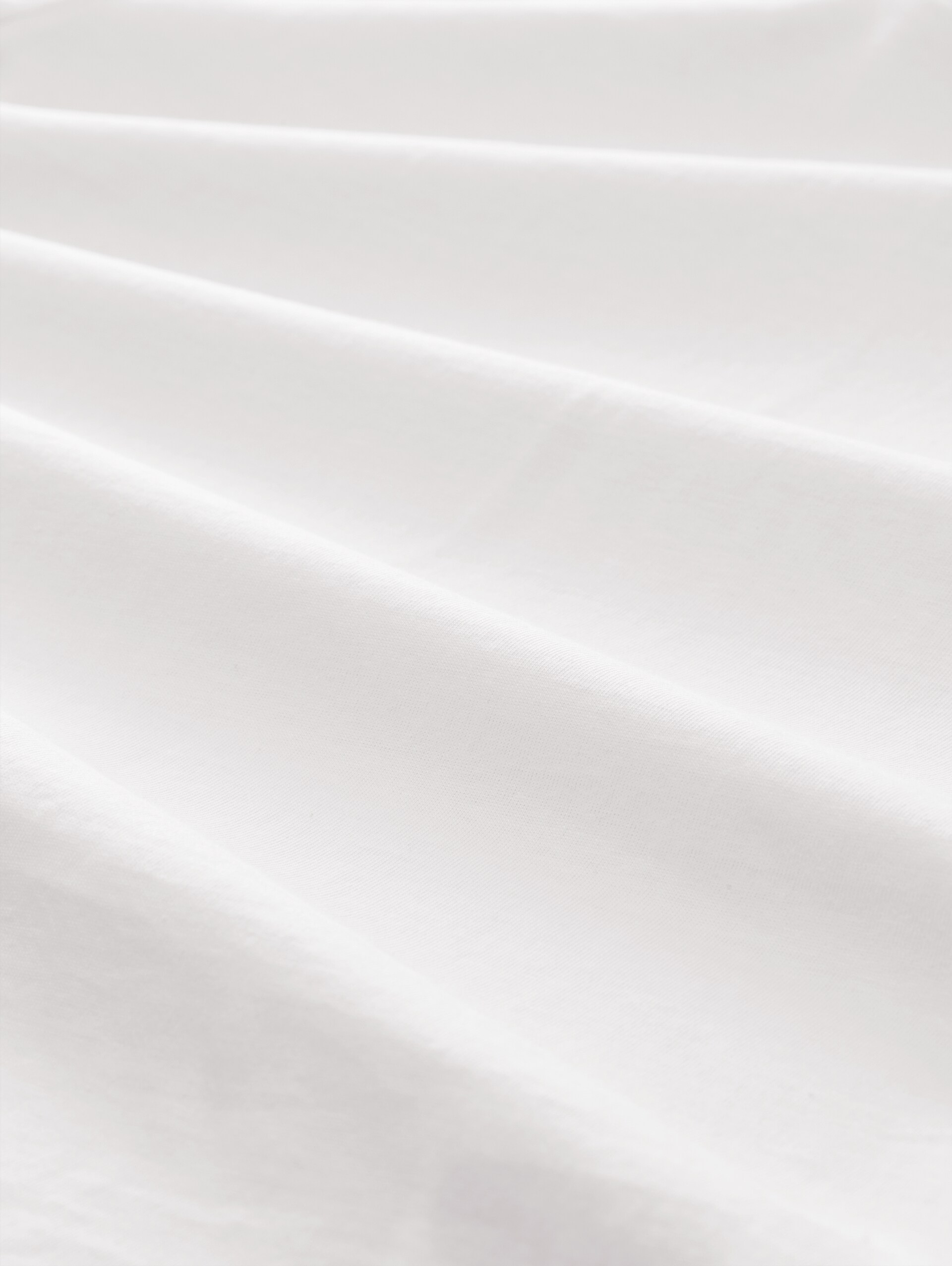 T-shirt met borduursel - off white - Materiaalweergave