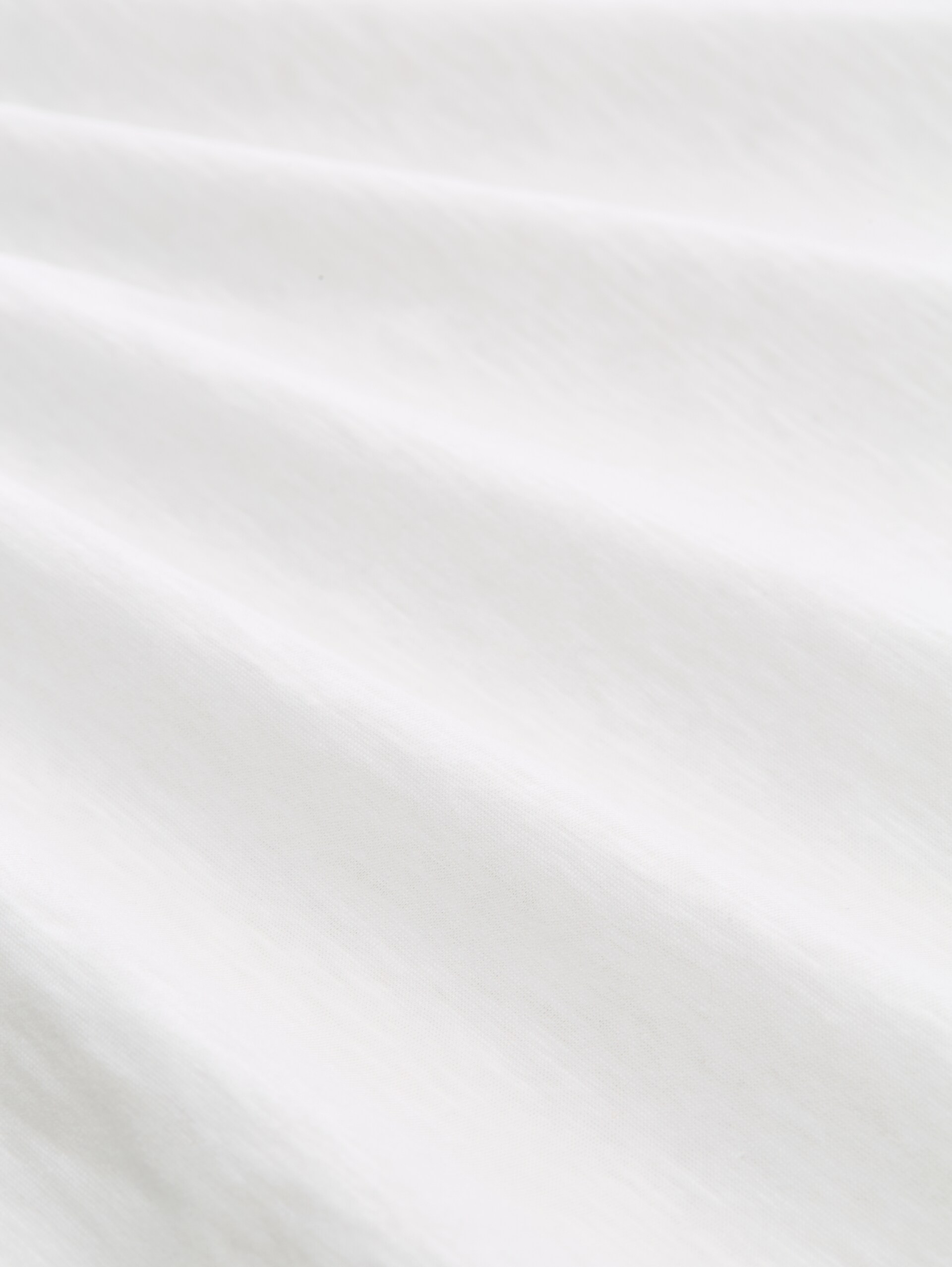 T-shirt van katoen - off white - Materiaalweergave