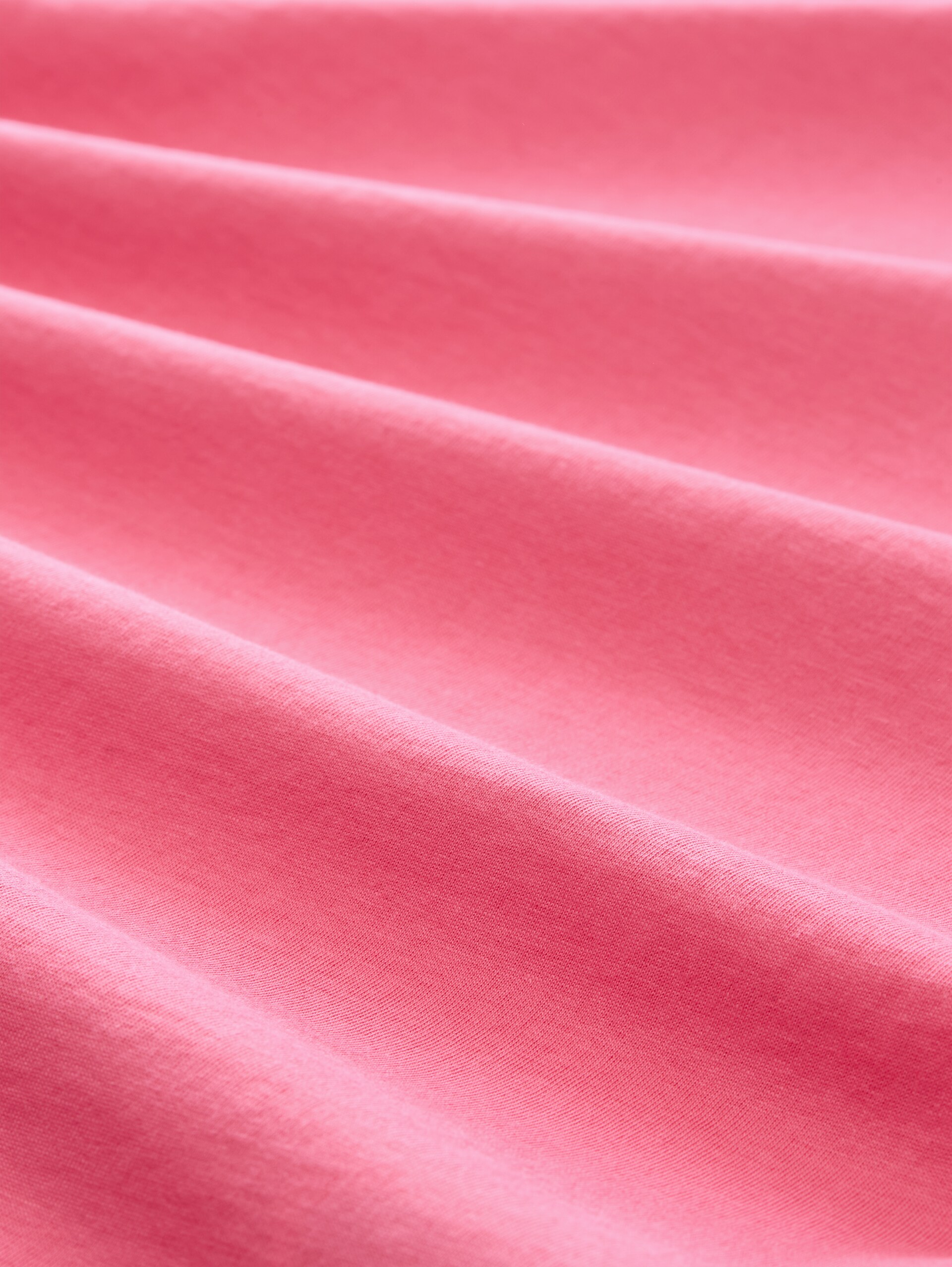 T-Shirt mit Print - soft bright pink - Material-Ansicht