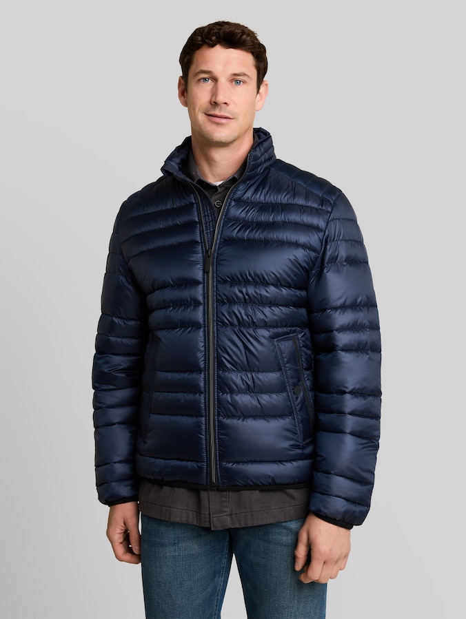 Veste matelassée légère à col montant par Men, sky captain blue