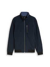 Geselecteerd, Blouson met opbergbare capuchon door Tom Tailor, blauw
