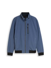 Niet geselecteerd, Blouson met opbergbare capuchon door Tom Tailor, blauw
