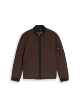 Ausgewählt, Bomberjacke aus wasserabweisendem Material von Tom Tailor, braun