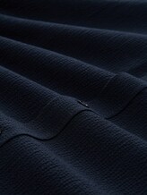 Chemise à manches courtes en seersucker Comfort Fit - sky captain blue - Vue de la matière