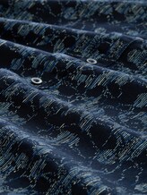 Regular fit overhemd met korte mouwen en patroon - navy irregular design - Materiaalweergave