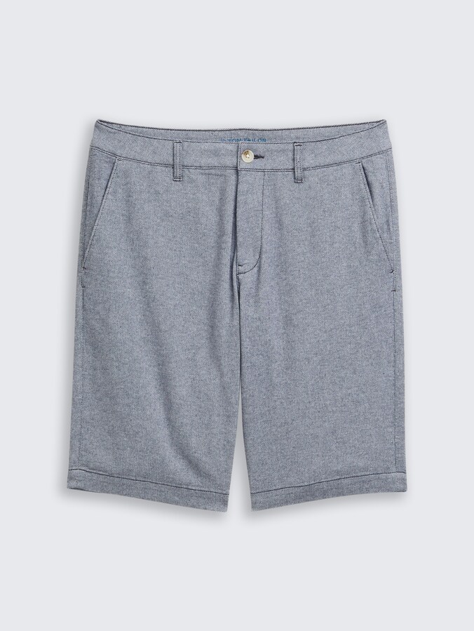 Chino Shorts mit Stretch von Men, navy structure