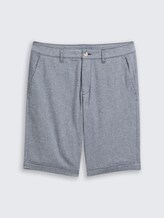 Chino Shorts mit Stretch - navy structure - Vorder-Produkt-Ansicht