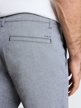 Chino Shorts mit Stretch - navy structure - Detail-Model-Ansicht