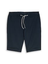 Nicht ausgewählt, Chino Shorts mit Kordelzug von Tom Tailor, blau