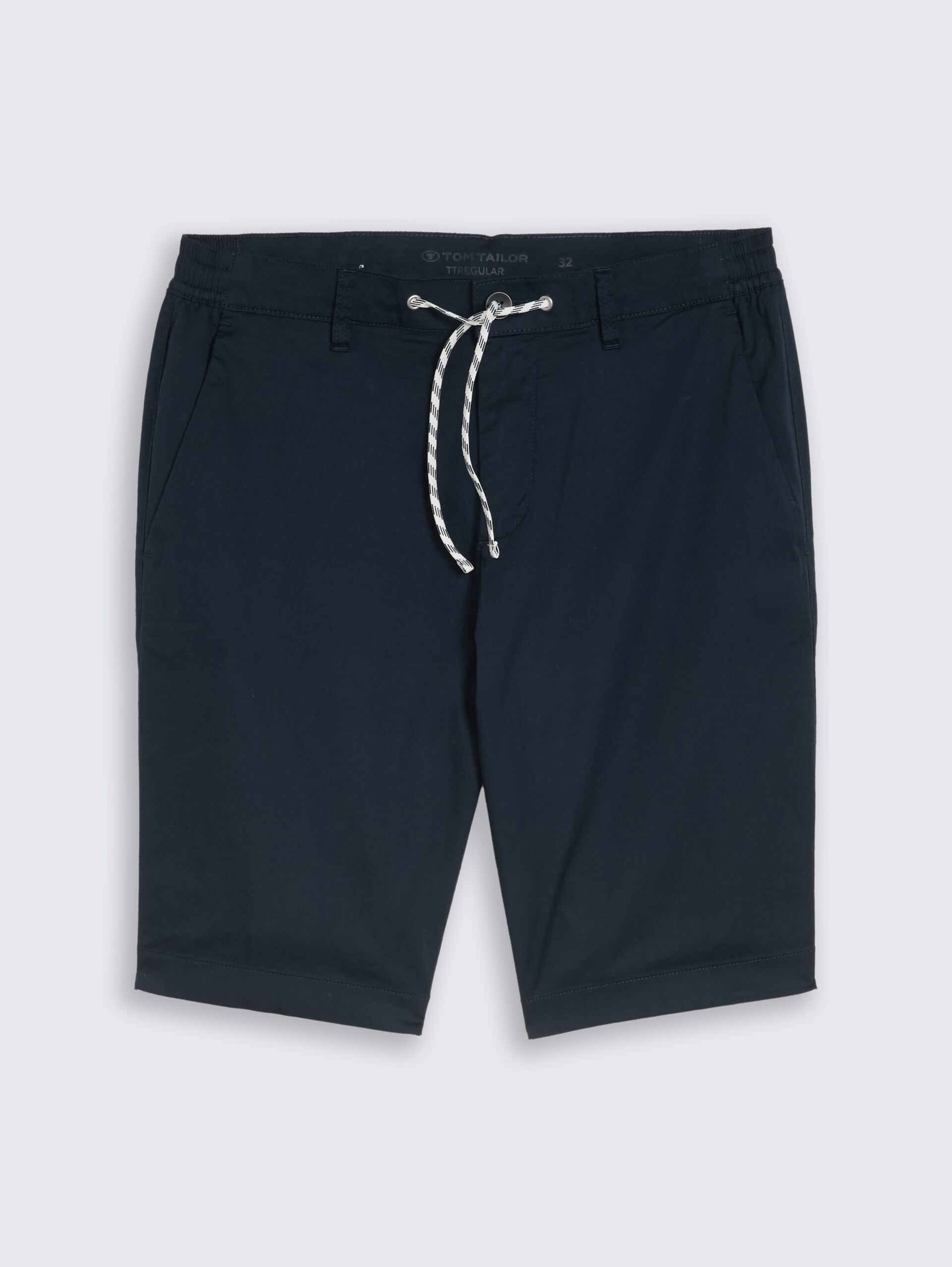 Chino Shorts mit Kordelzug - sky captain blue - Vorder-Produkt-Ansicht