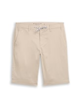 Ausgewählt, Chino Shorts mit Kordelzug von Tom Tailor, braun