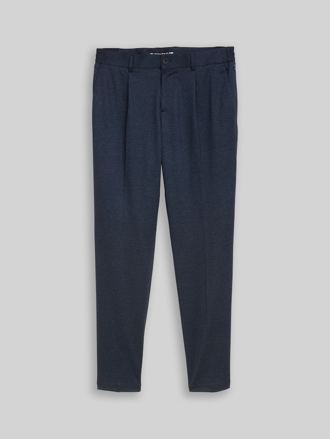 Regular Fit Chino Hose von Men, navy twill melange