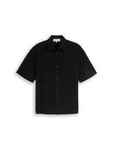 Geselecteerd, Losvallend katoenen overhemd met korte mouwen door Tom Tailor, 