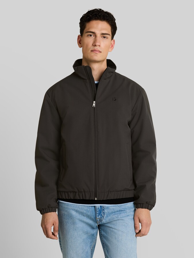 Relaxed Fit Blouson Jacke von Denim Male, Coal Mine Grey