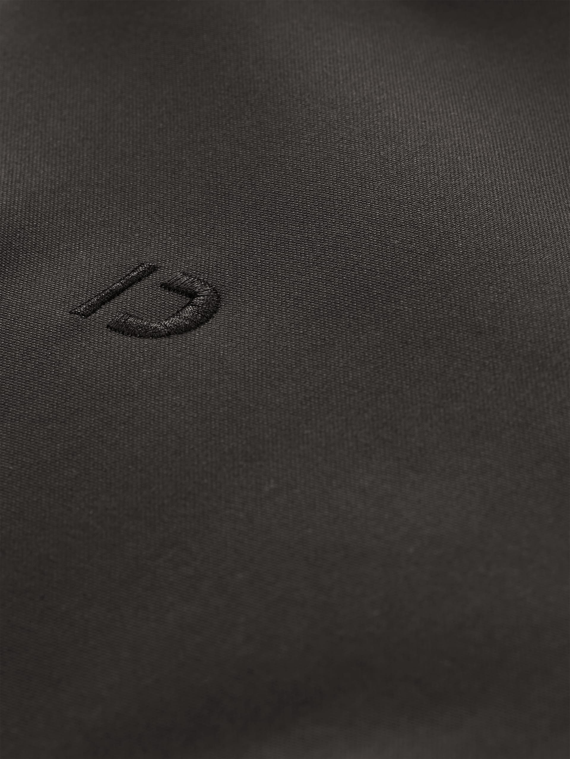 Relaxed-fit bomber jacket - Coal Mine Grey - Product detail view