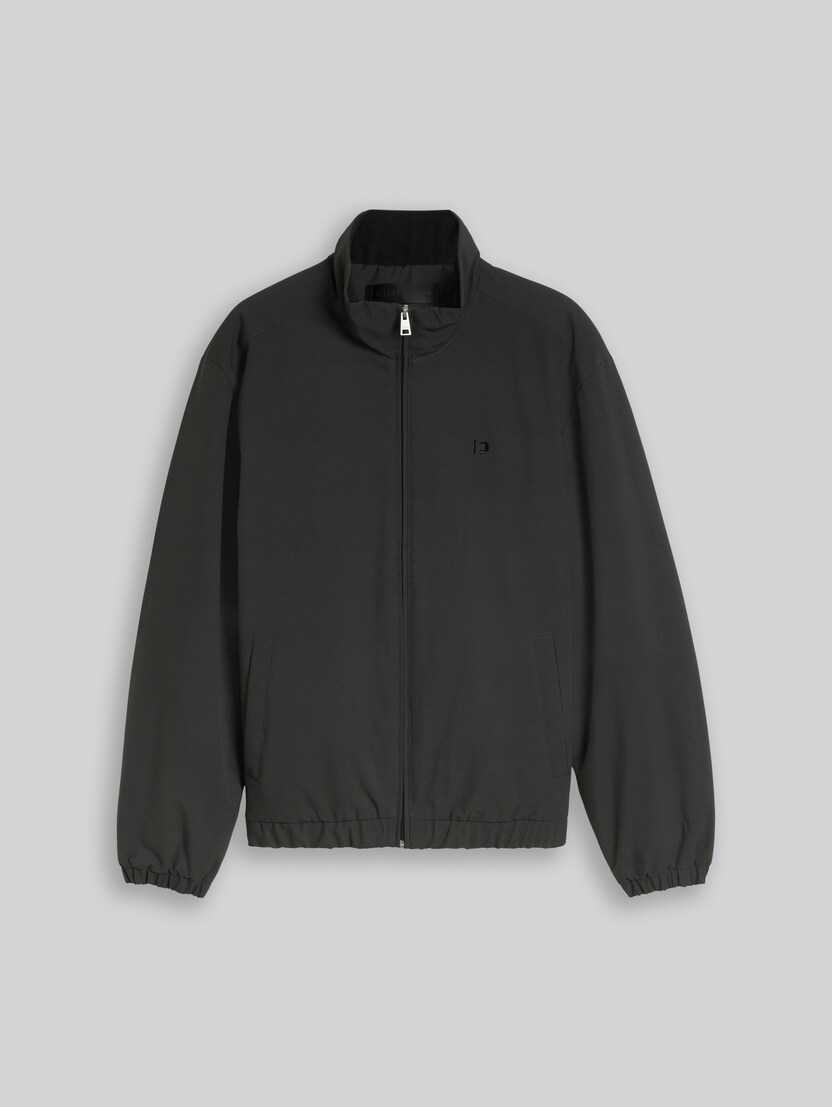 Relaxed Fit Blouson Jacke von Denim Male, Coal Mine Grey