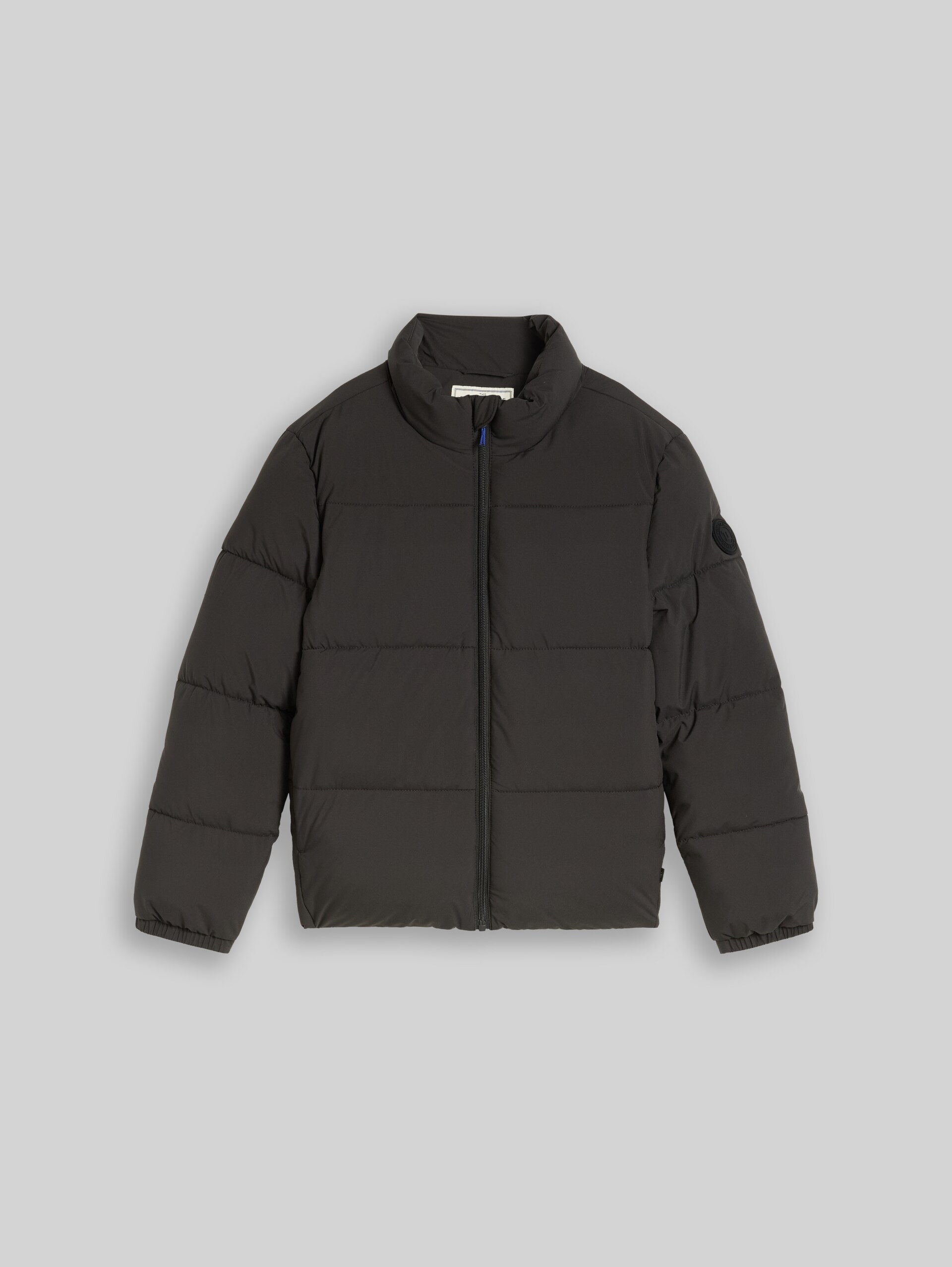 Puffer-Jacke aus wasserabweisendem Material - Coal Mine Grey - Vorder-Produkt-Ansicht