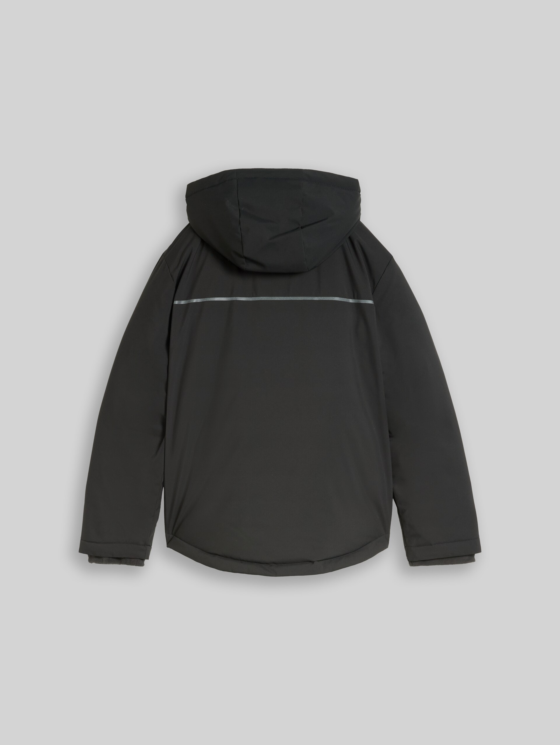 Puffer-Jacke aus wasserabweisendem Material - Coal Mine Grey