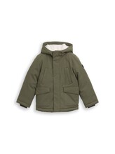 Ausgewählt, Arctic Parka aus wasserabweisendem Material von Tom Tailor, grün