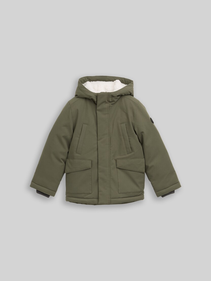 Arctic Parka aus wasserabweisendem Material von Mini Boys, urban olive green