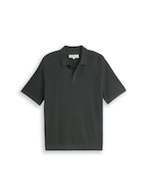 Non sélectionné, Polo en maille de coton par Tom Tailor, verdoyant