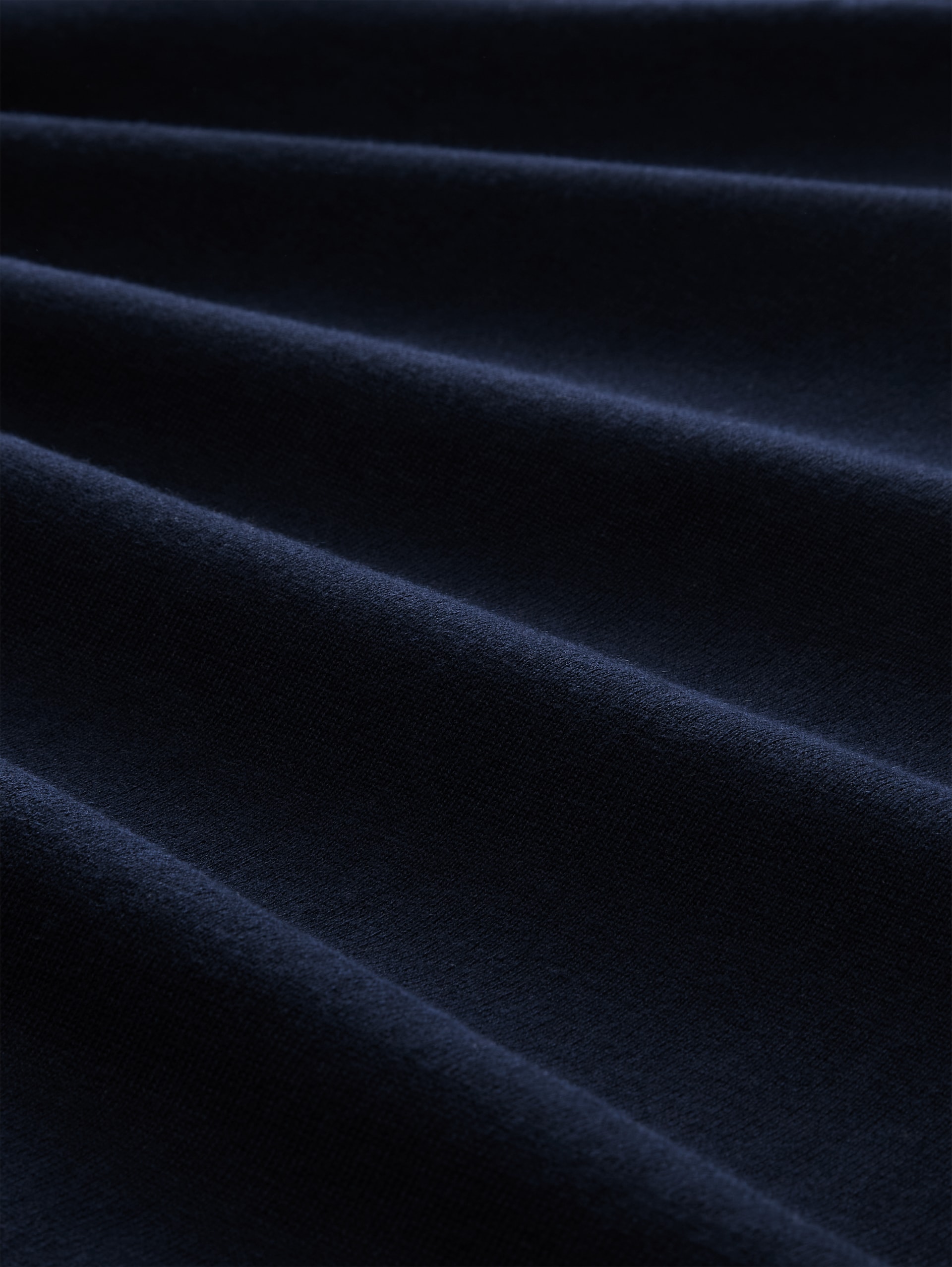 Gebreide trui met zijde - sky captain blue - Materiaalweergave